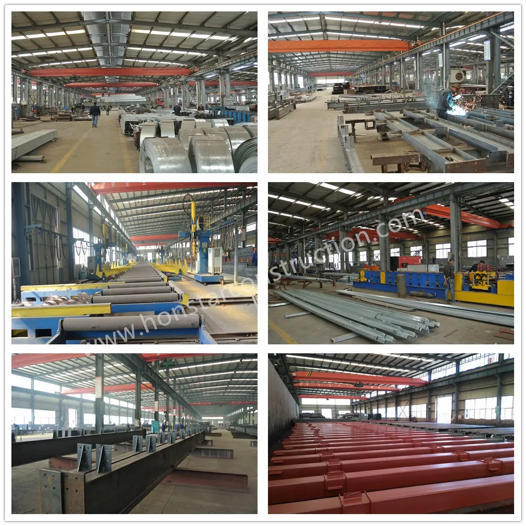 Structural Steel Fabrication Godown/Shed/ Lower Price Prefabricated Warehouse/Pre-Engineered Steel Garage