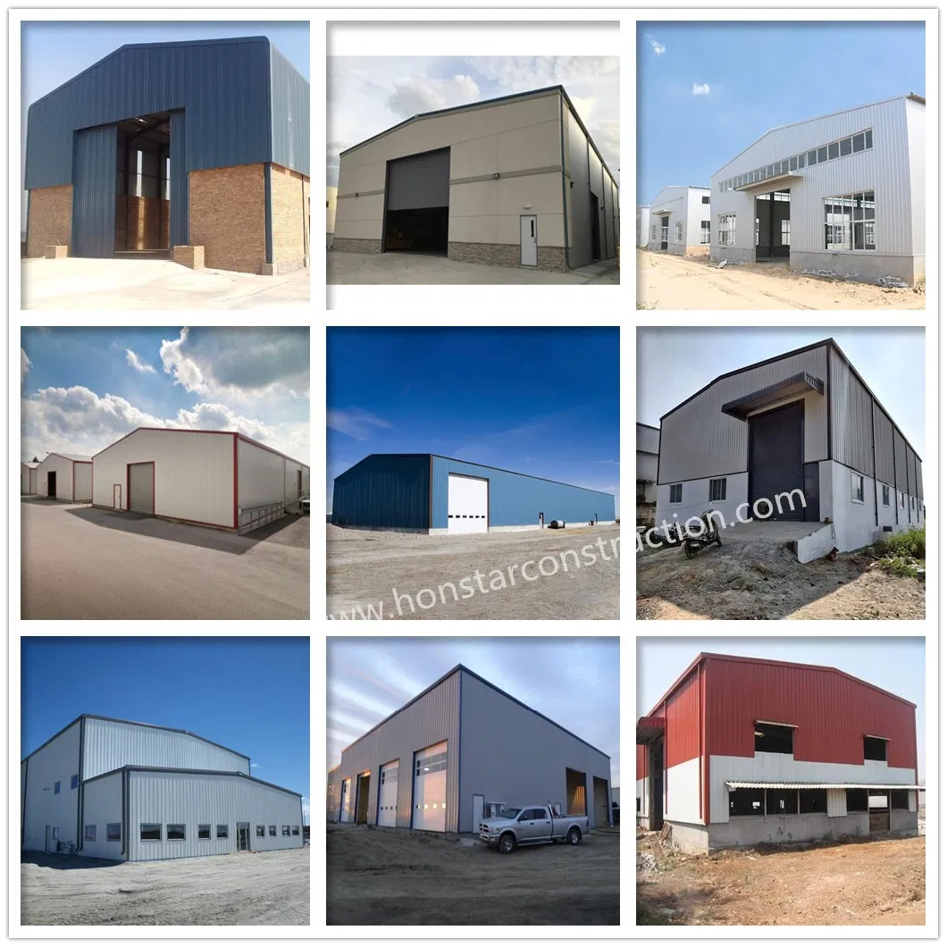 Structural Steel Fabrication Godown/Shed/ Lower Price Prefabricated Warehouse/Pre-Engineered Steel Garage