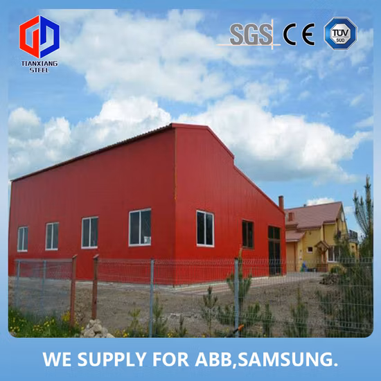 Cheap Fast Easy Assemble Environmental Prefab Steel Structure Workshop/Warehouse for Africa